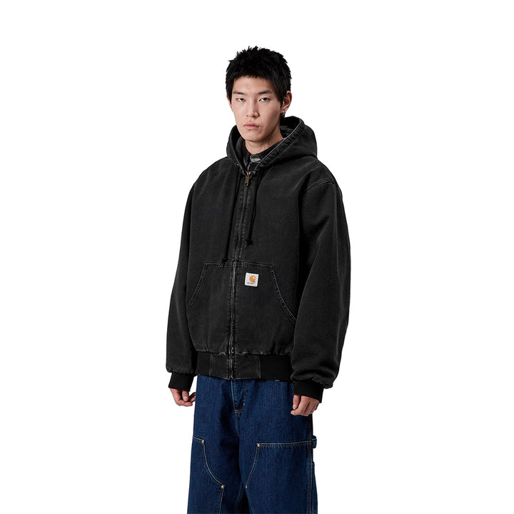 OG Active Jacket (Winter) | Black (Stone Washed)