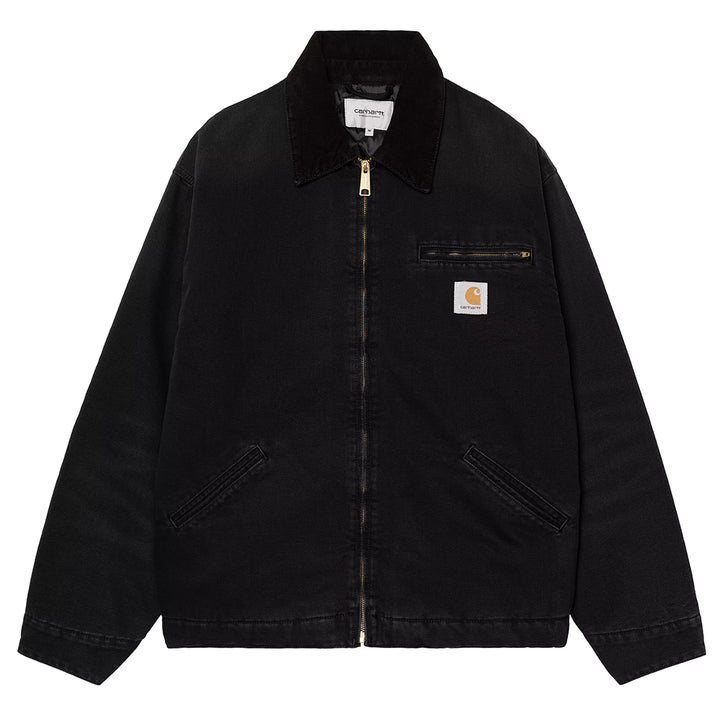 OG Detroit Jacket | Black (Stone Canvas)