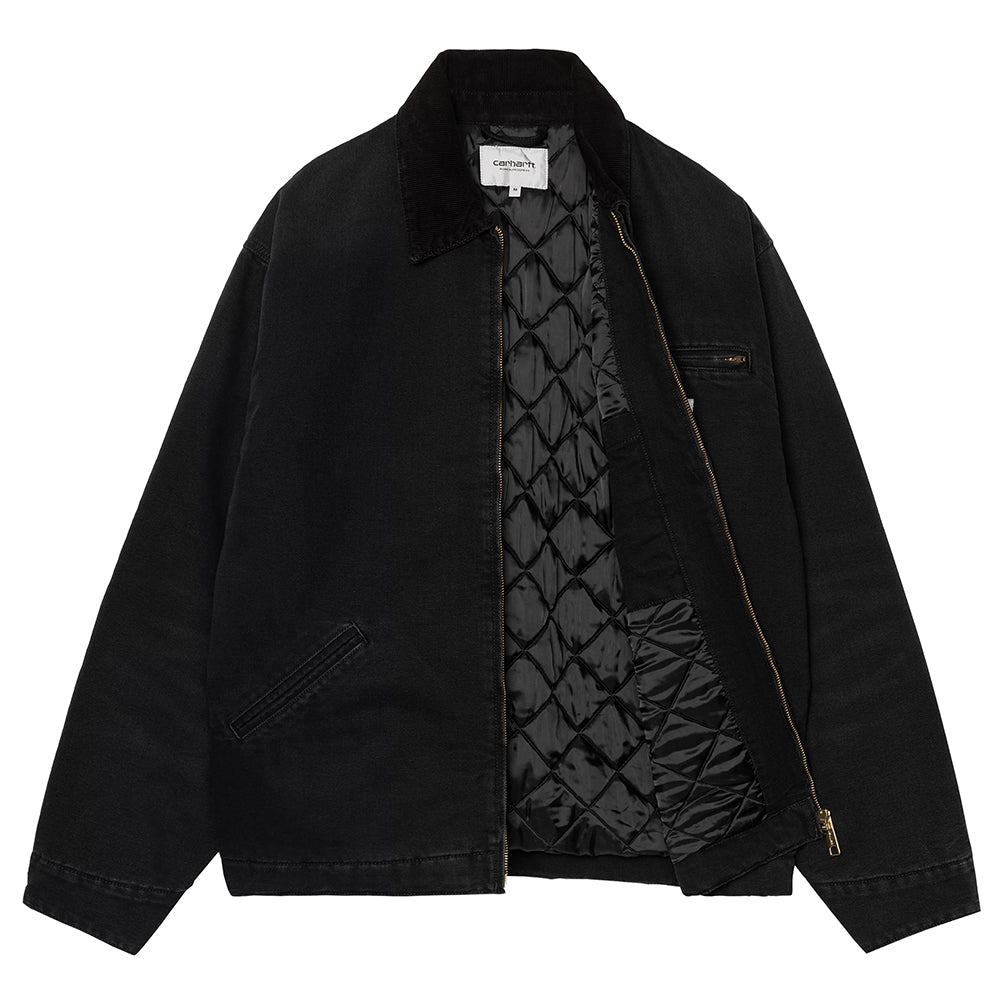 OG Detroit Jacket | Black (Stone Canvas)
