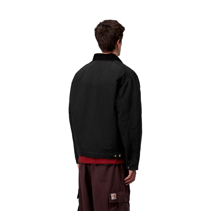 OG Detroit Jacket | Black (Stone Canvas)