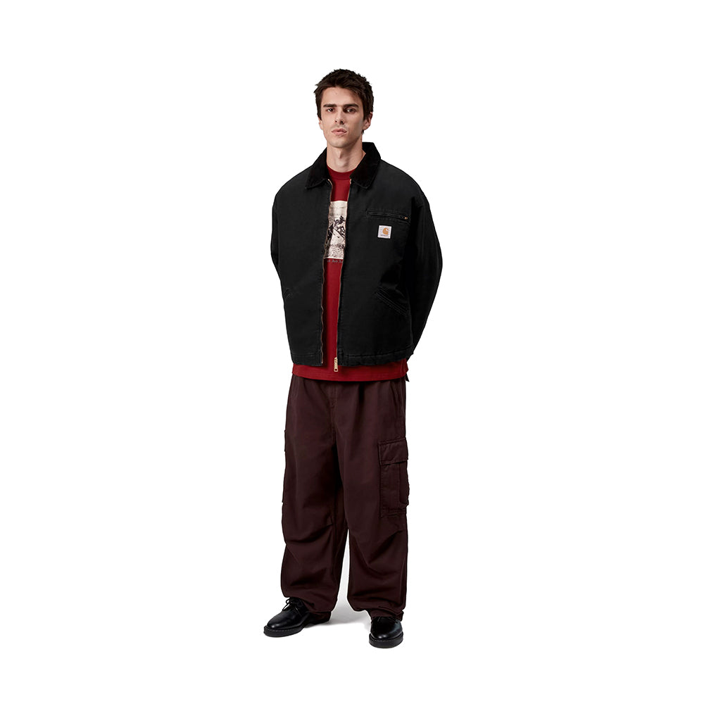 OG Detroit Jacket | Black (Stone Canvas)