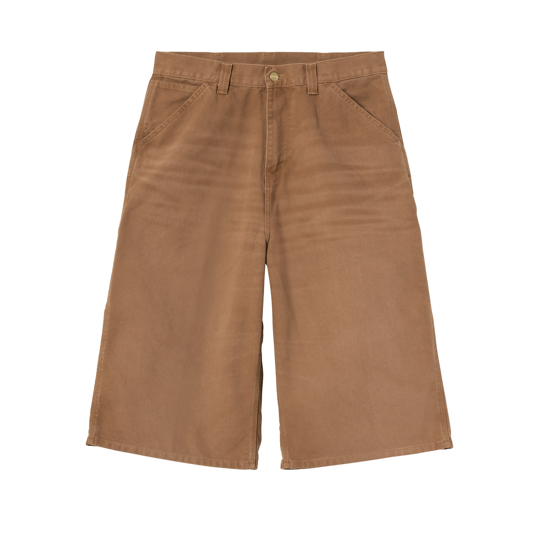 OG Single Knee Long Short | WIP H Brown (Stone canvas)