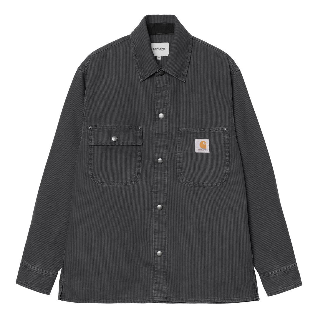 Parrish Shirt Jac | Obsidian (Stone washed)