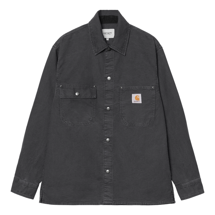Parrish Shirt Jac | Obsidian (Stone washed)