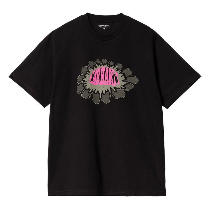 Pixel Flower Tee | Black