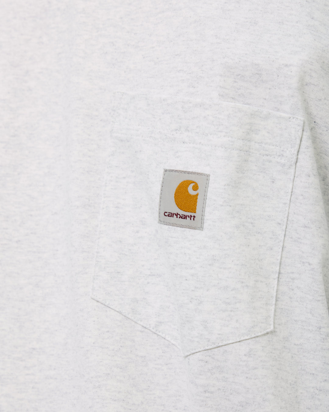 Pocket Loose L/S Tee | Ash Heather