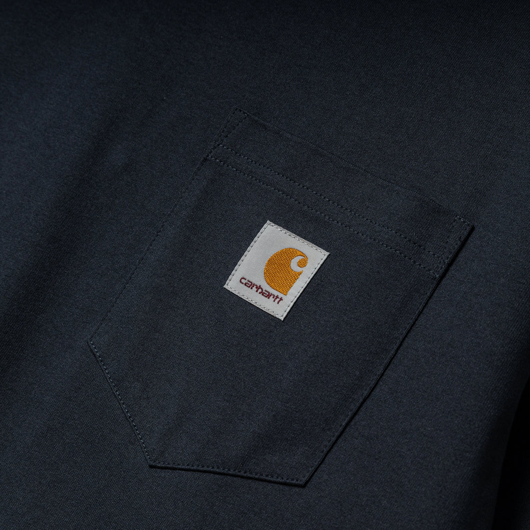 Pocket Loose L/S Tee | Navy