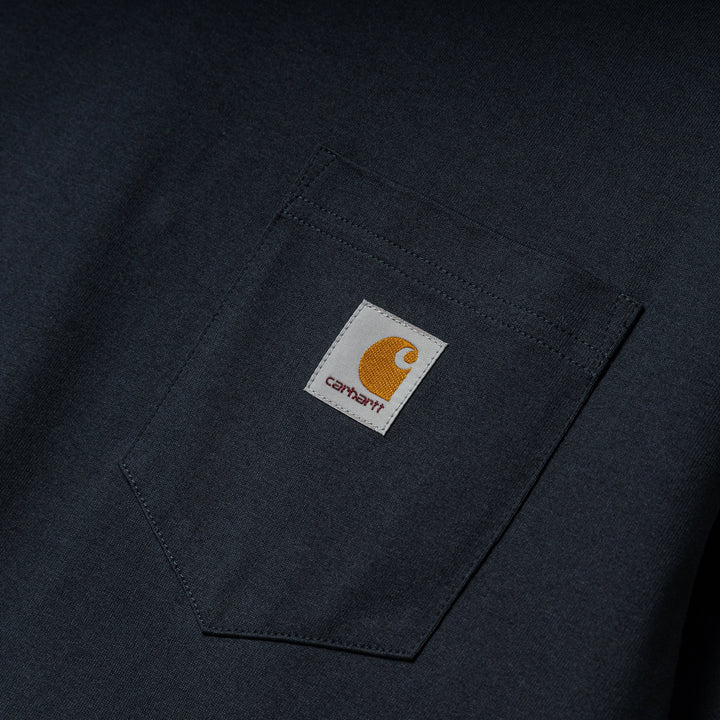 Pocket Loose L/S Tee | Navy