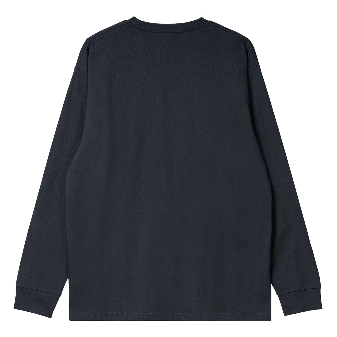 Pocket Loose L/S Tee | Navy