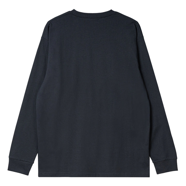 Pocket Loose L/S Tee | Navy