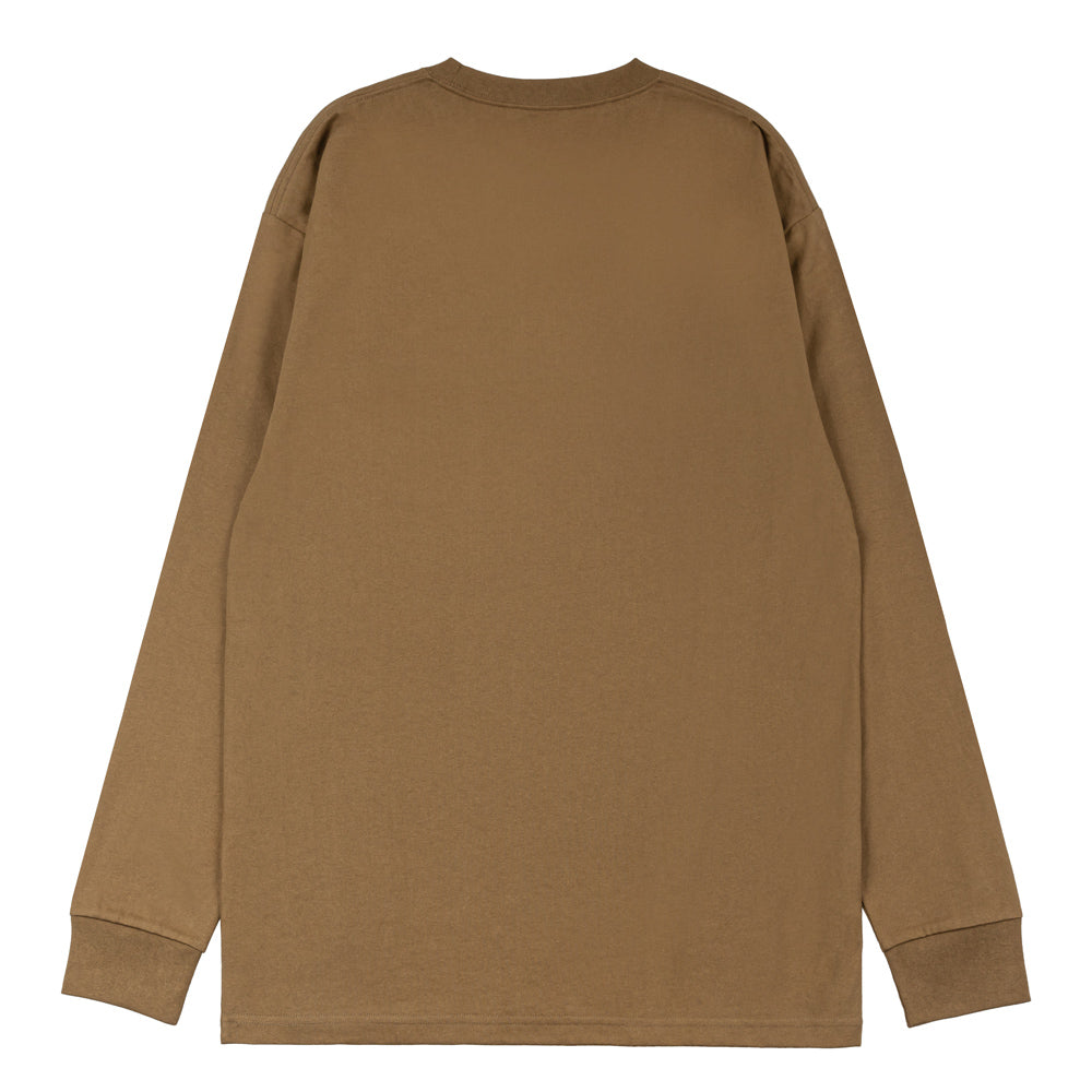 Pocket Loose L/S Tee | Teak