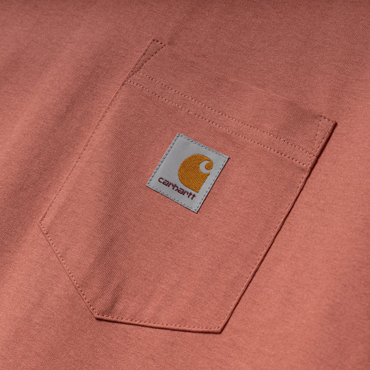 Pocket Loose Tee | Ash Pink