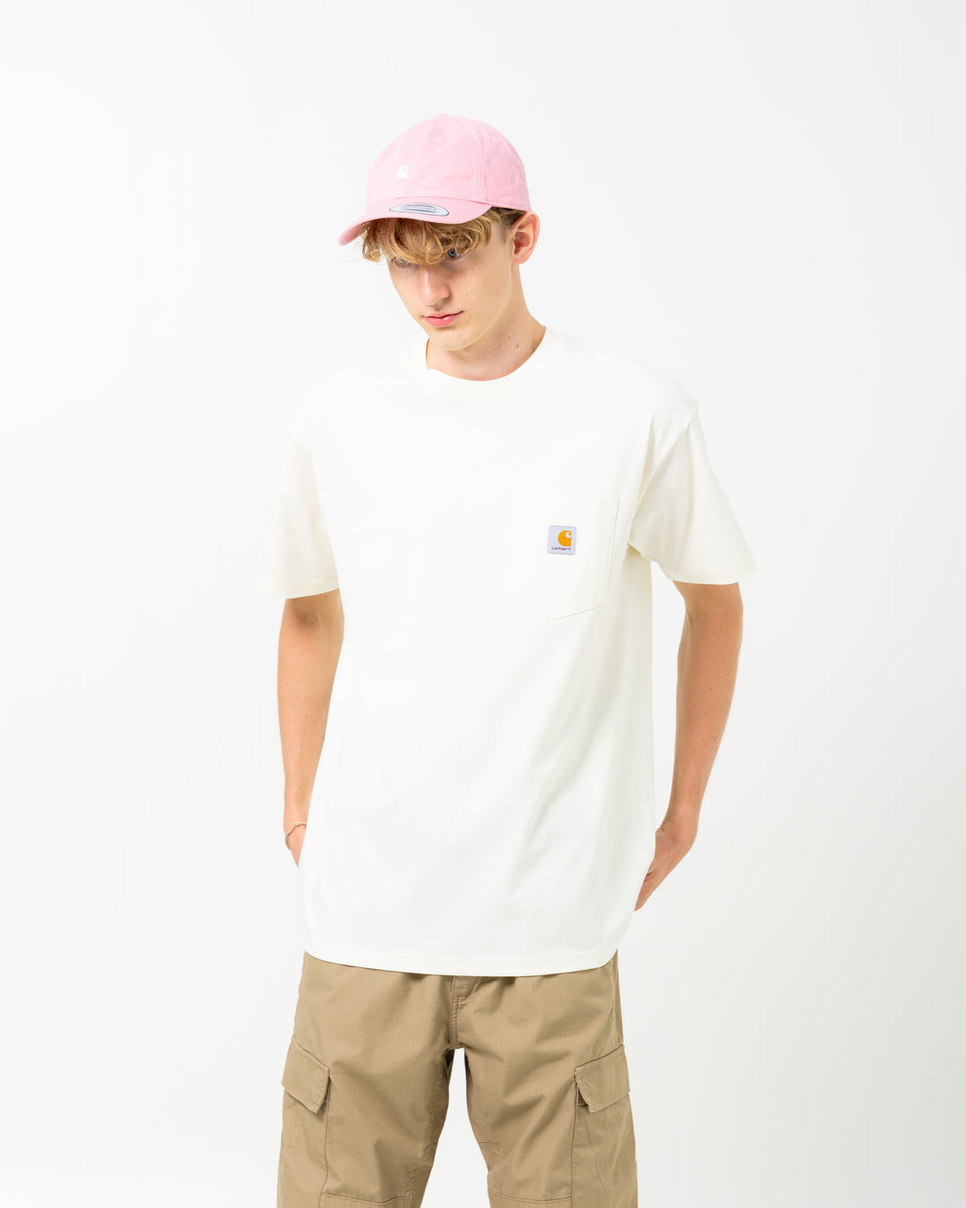 Pocket Loose Tee | Cannoli Cream