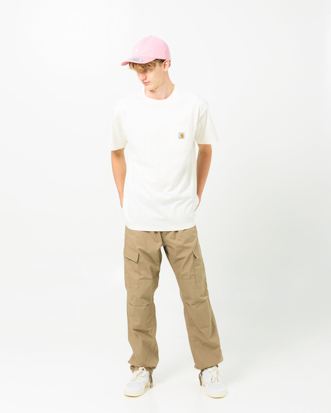 Pocket Loose Tee | Cannoli Cream