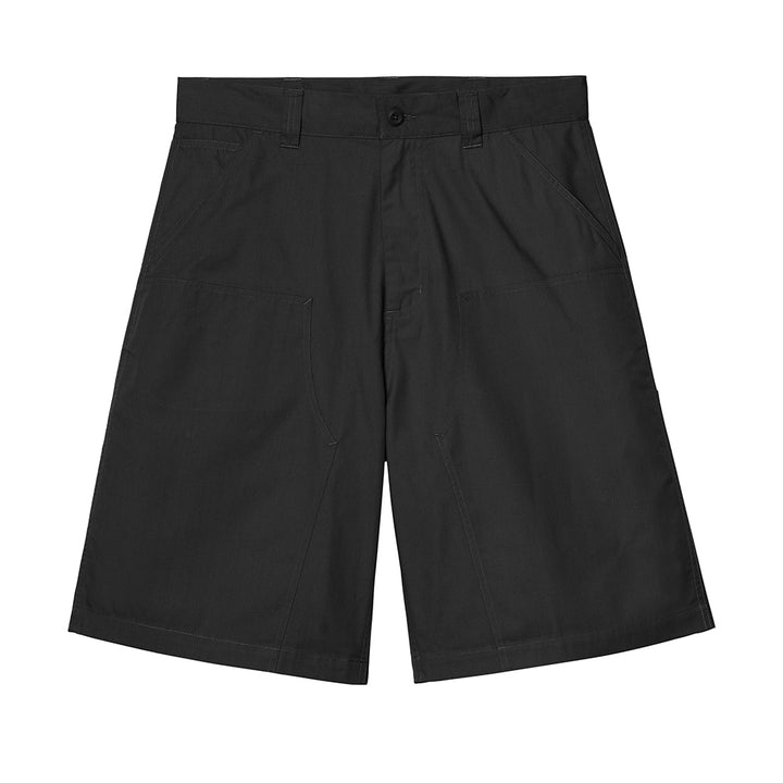 Postal Double Knee Short | Black