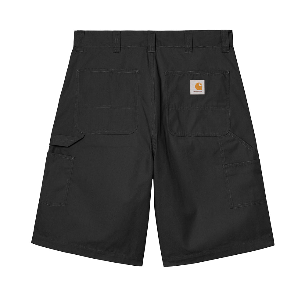 Postal Double Knee Short | Black