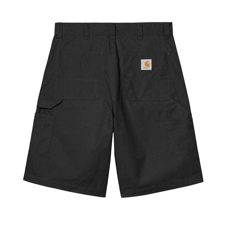 Postal Double Knee Short | Black