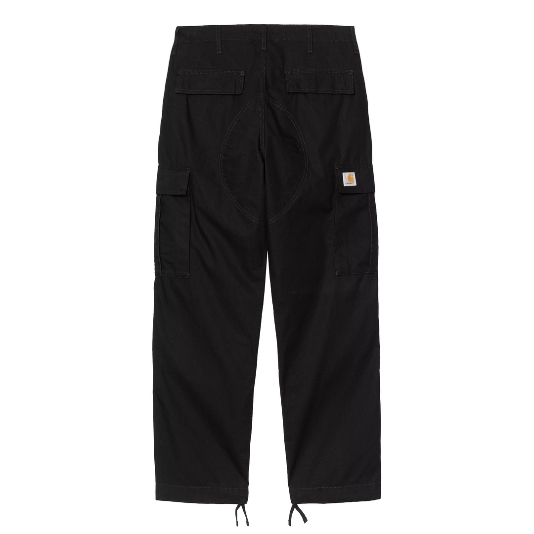 Regular Cargo Pant | Black (Rinsed)