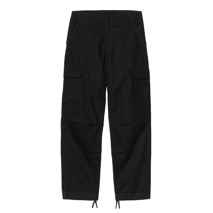 Regular Cargo Pant | Black (Rinsed)
