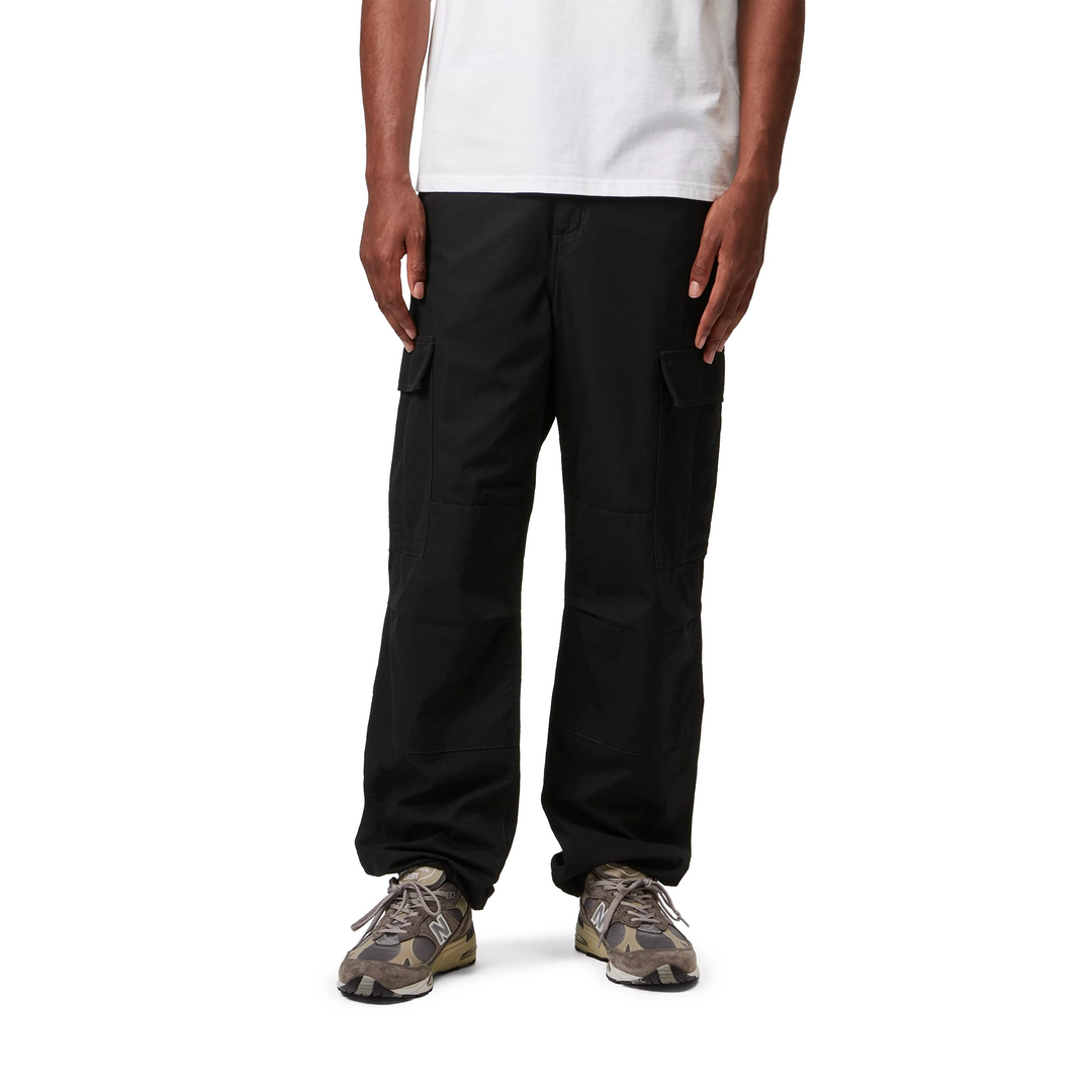 Regular Cargo Pant | Black (Rinsed)
