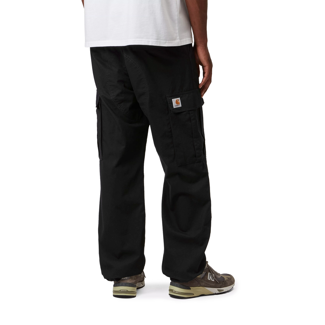 Regular Cargo Pant | Black (Rinsed)