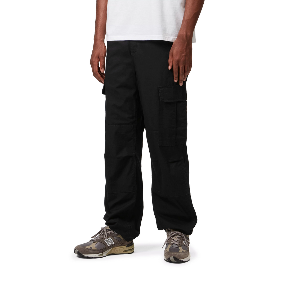 Regular Cargo Pant | Black (Rinsed)