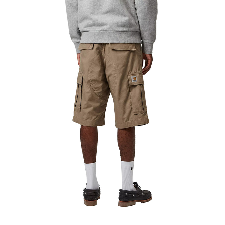Regular Cargo Short | Leather (rinsed)