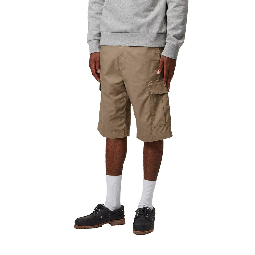 Regular Cargo Short | Leather (rinsed)