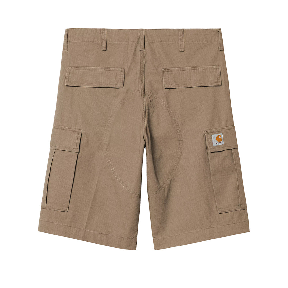 Regular Cargo Short | Leather (rinsed)