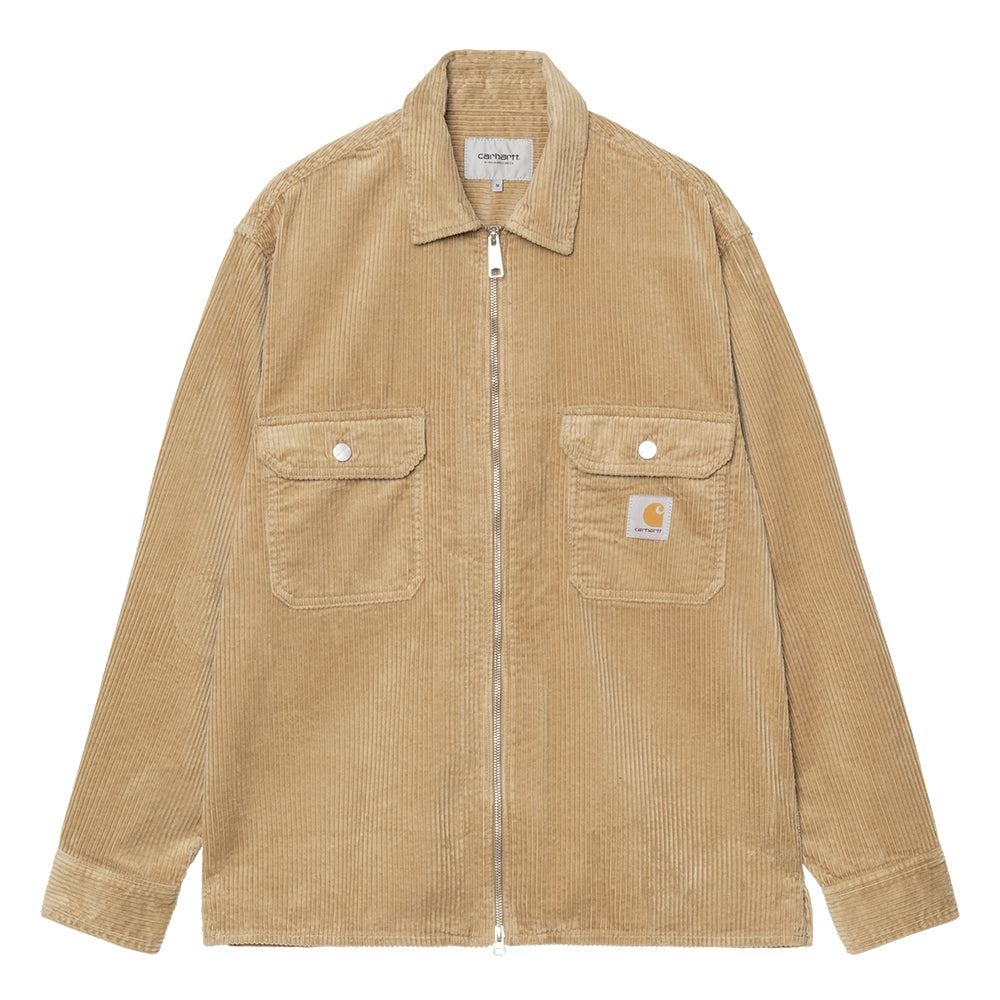 Carhartt WIP Reynold Shirt Jac | Leather (Rinsed)