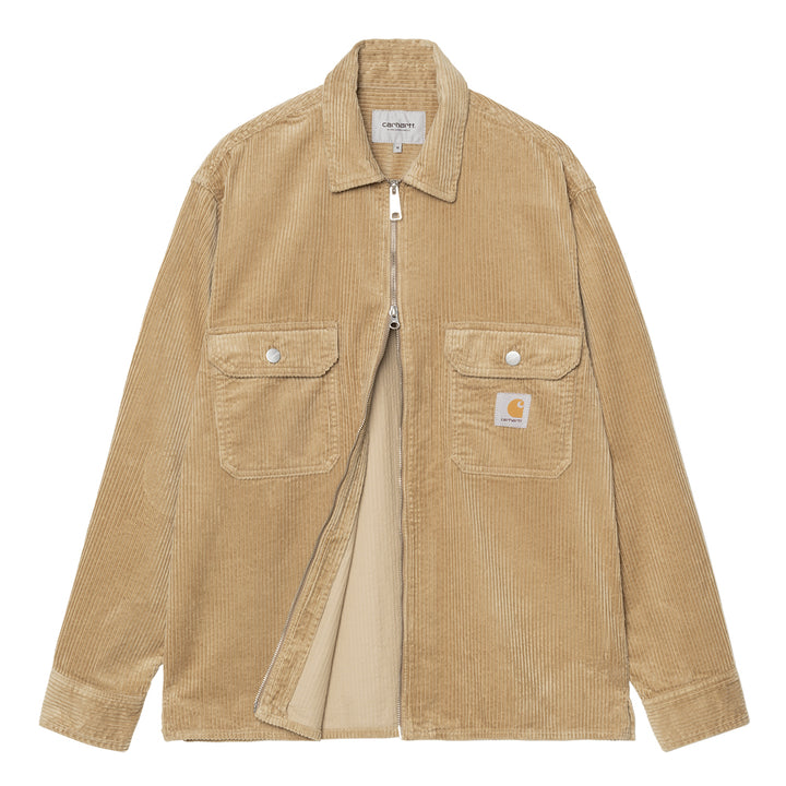 Reynold Shirt Jac | Leather (Rinsed)