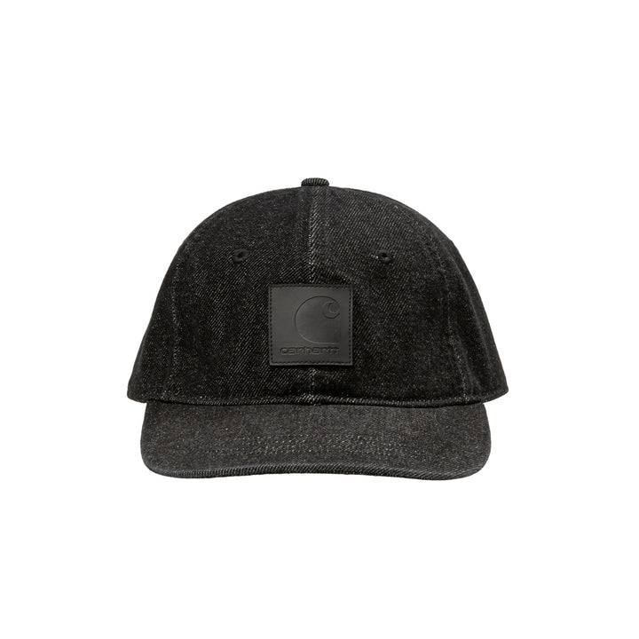 Rider 6 Panel Cap | Black (stone washed)