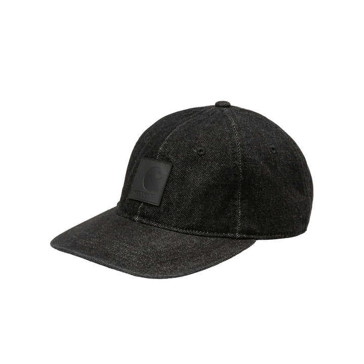 Rider 6 Panel Cap | Black (stone washed)