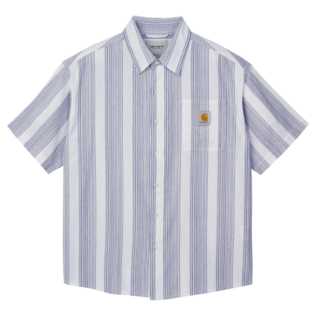 Ridge Shirt | White Blue