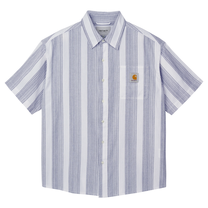 Ridge Shirt | White Blue