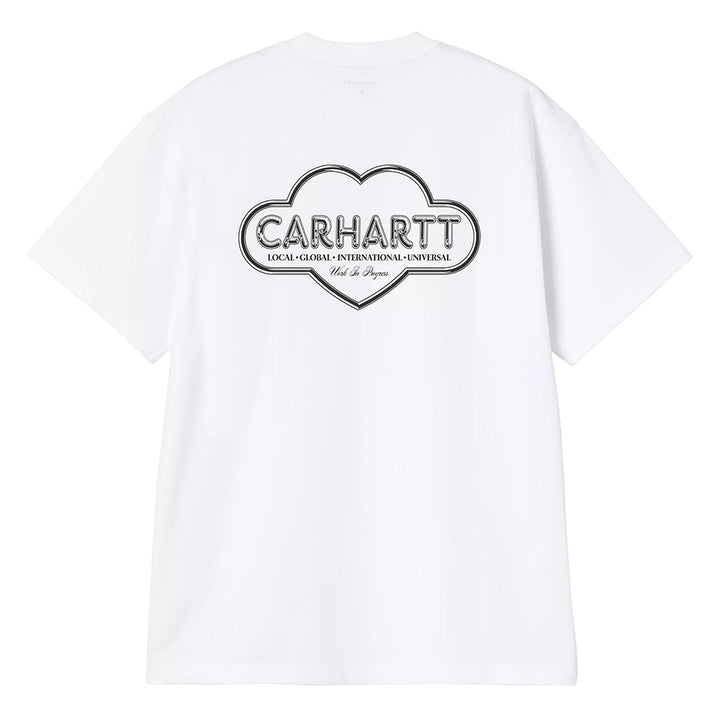Cloud Heart Tee | White