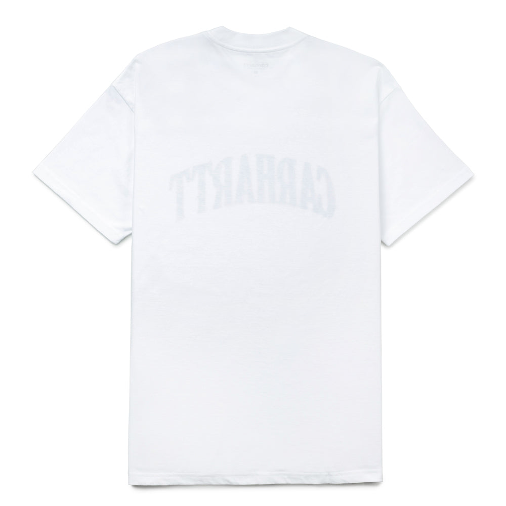 S/S Paisley Script T-Shirt | White