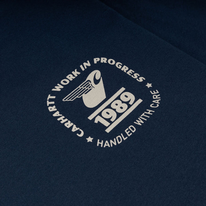 Stamp State Tee | Blue Grey