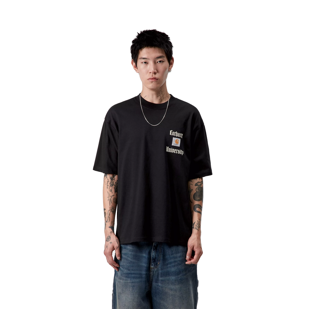 Schooling Heart  Tee | Black