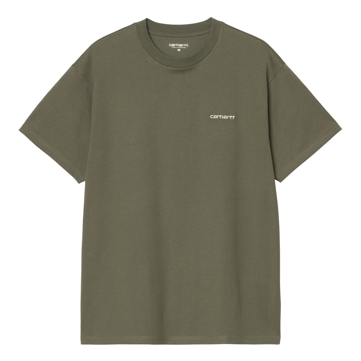 Script Embroidery Tee | Leaf