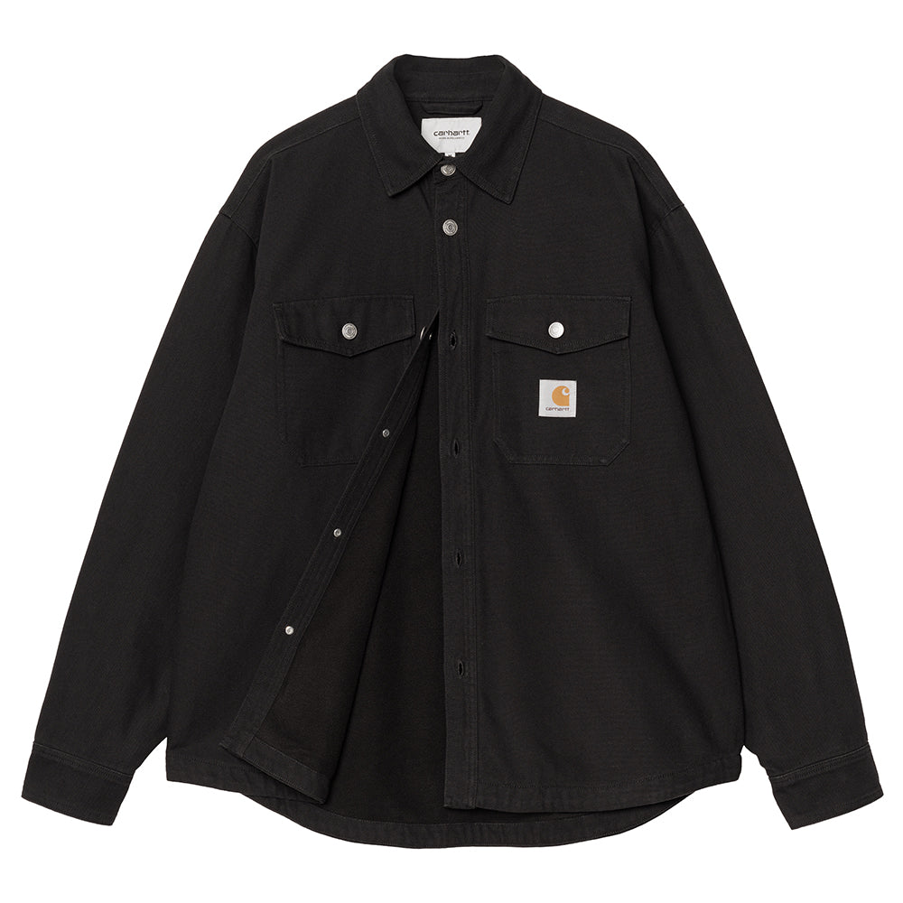 Selby Shirt Jac | Black