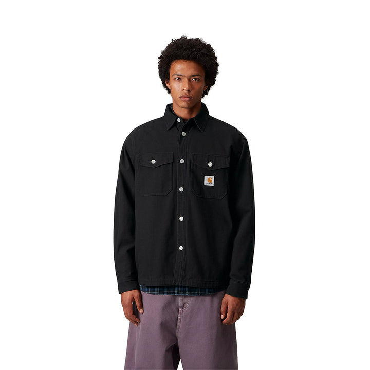Selby Shirt Jac | Black