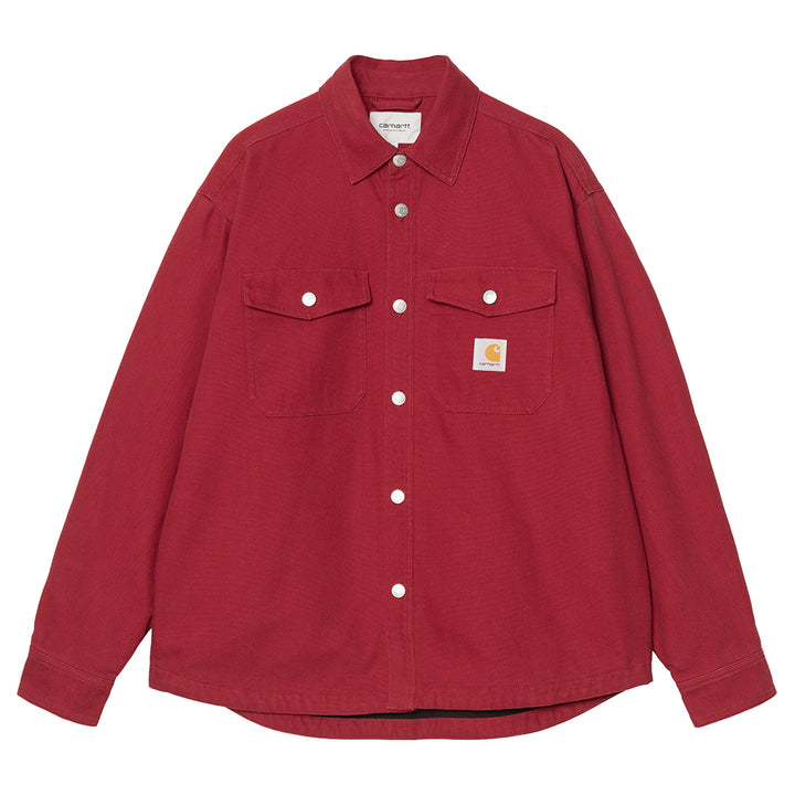 Selby Shirt Jac | Scarlet