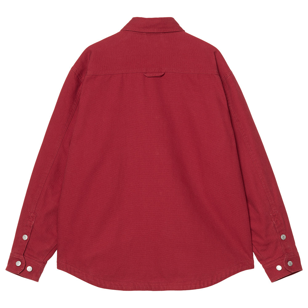 Selby Shirt Jac | Scarlet