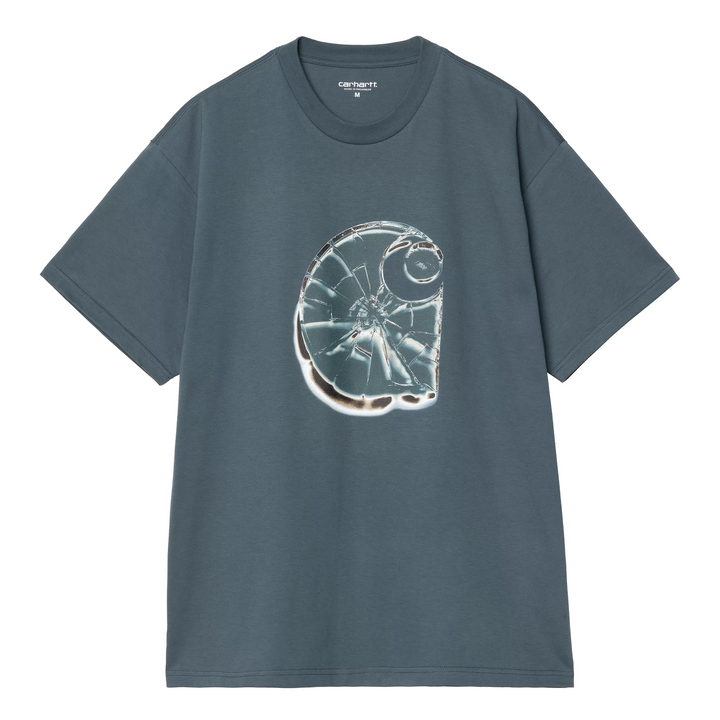Shattered Tee | Office Blue