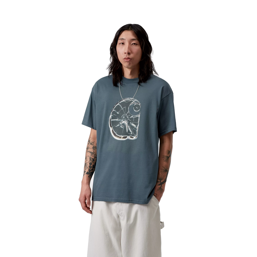 Shattered Tee | Office Blue