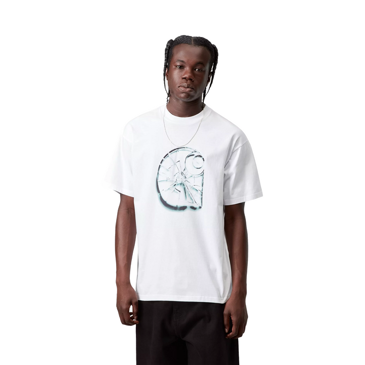 Shattered Tee | White