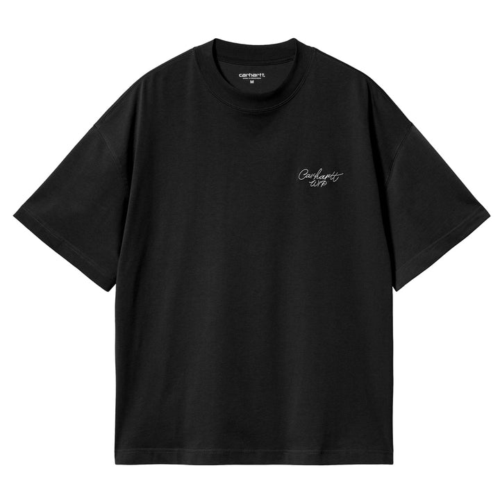 Signature Script Tee | Black