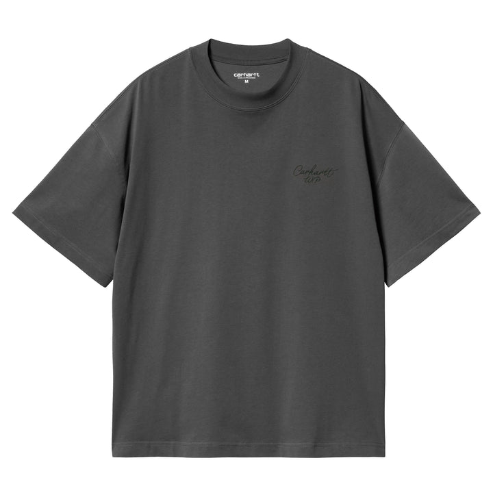 Signature Script Tee | Graphite