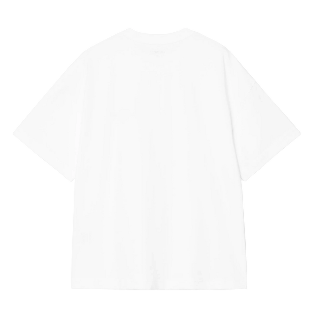 Signature Script Tee | White